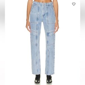 Agolde cooper cargo jeans baggy straight size 28